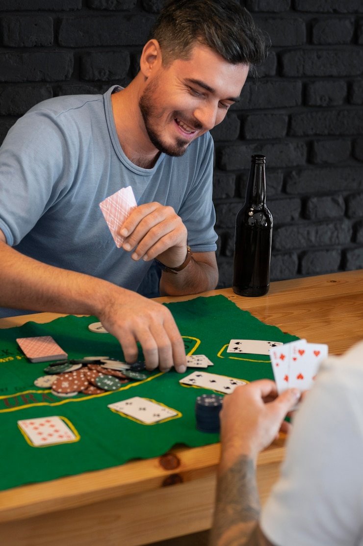 Live casino table interface dashboard